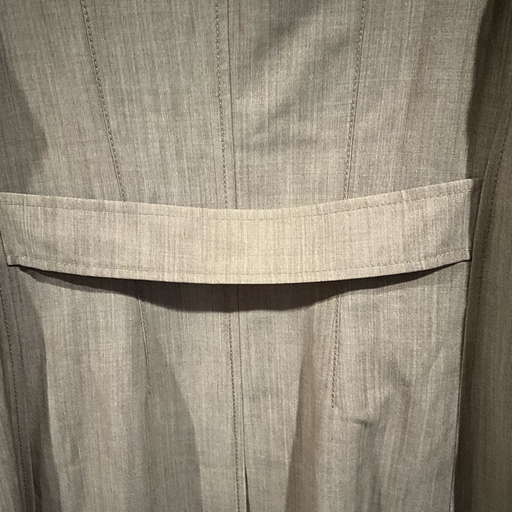 DKNY Tan Trench Coat - Picture 3 of 6